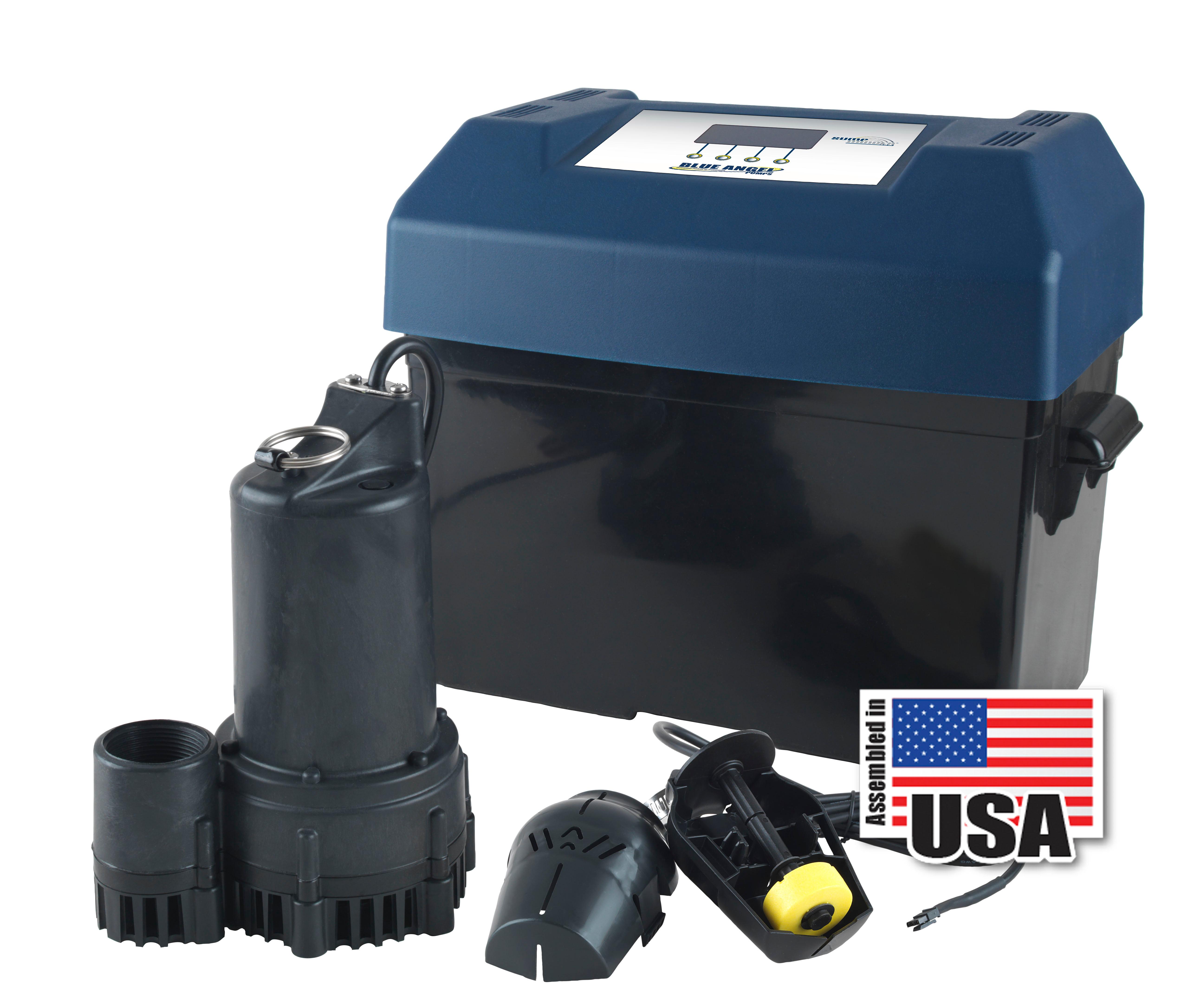 Blue Angel Pumps DF12VSM 12 VDC Sump Minder Advanced Notification