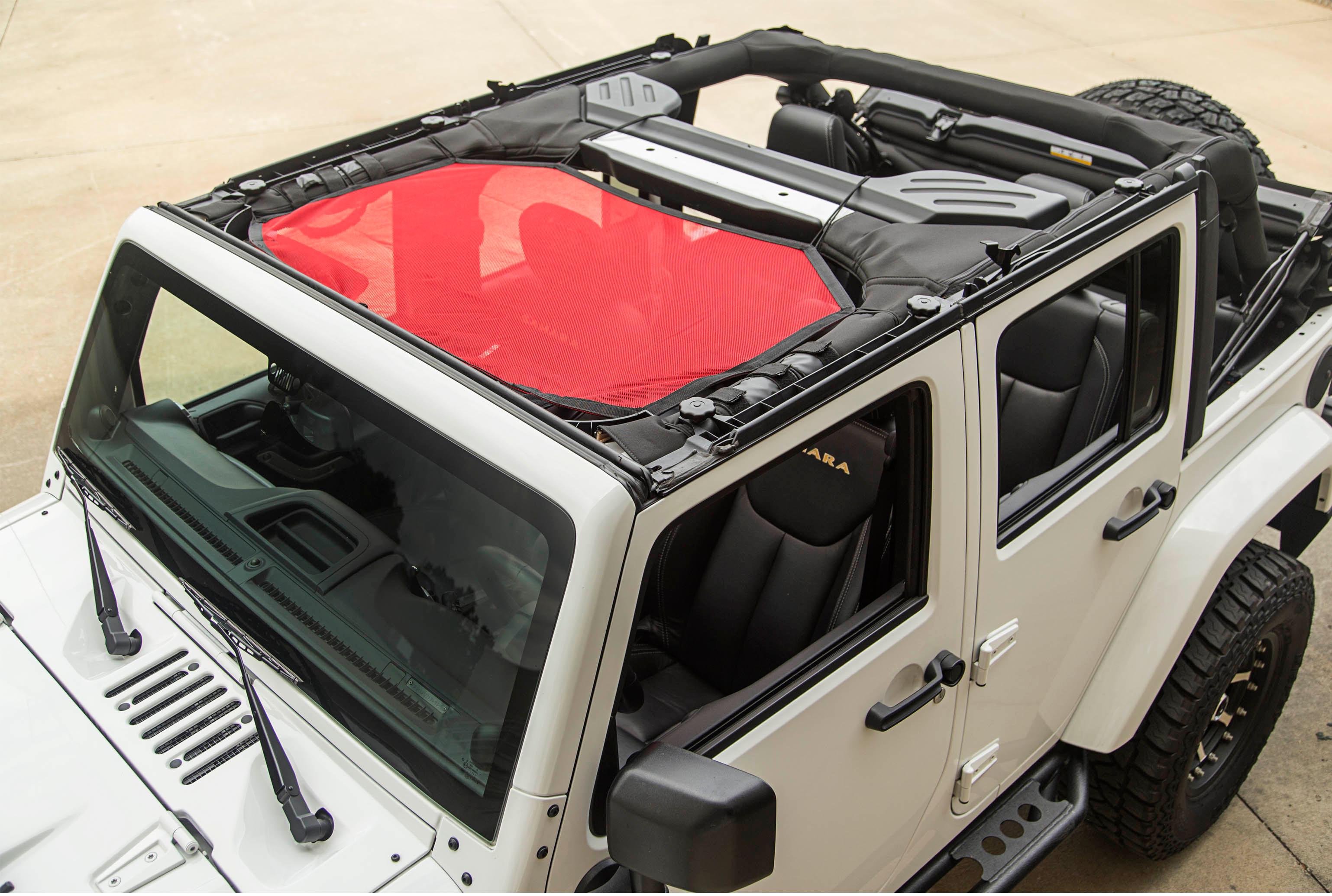 Rugged Ridge 13579.04 Black Eclipse Sun Shade for Select