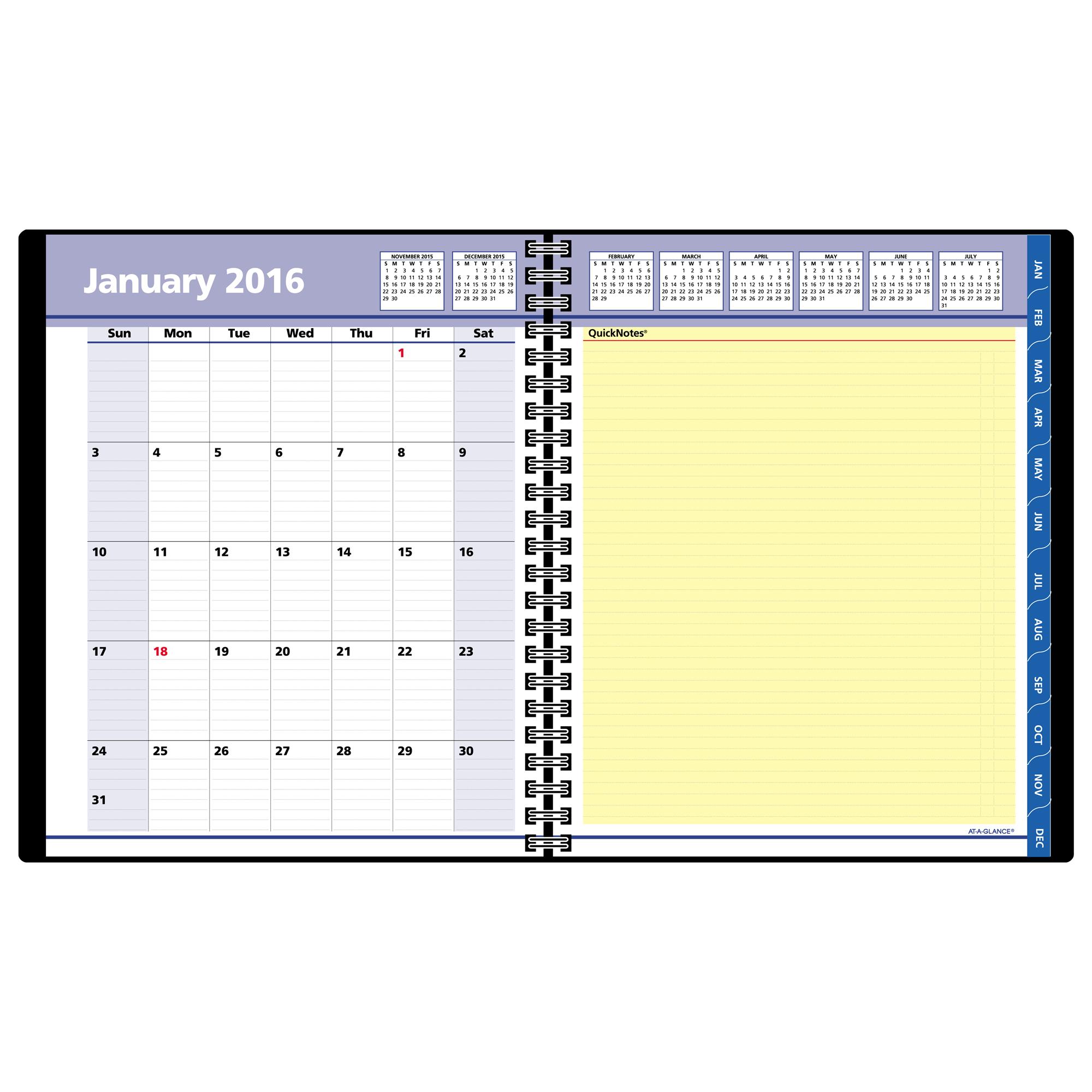 Amazon AT A GLANCE Weekly Monthly Appointment Book Planner 