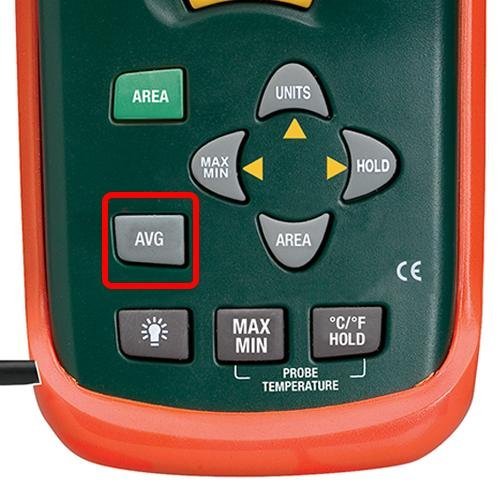 Extech AN100 CFM/CMM Mini ThermoAnemometer Home Improvement