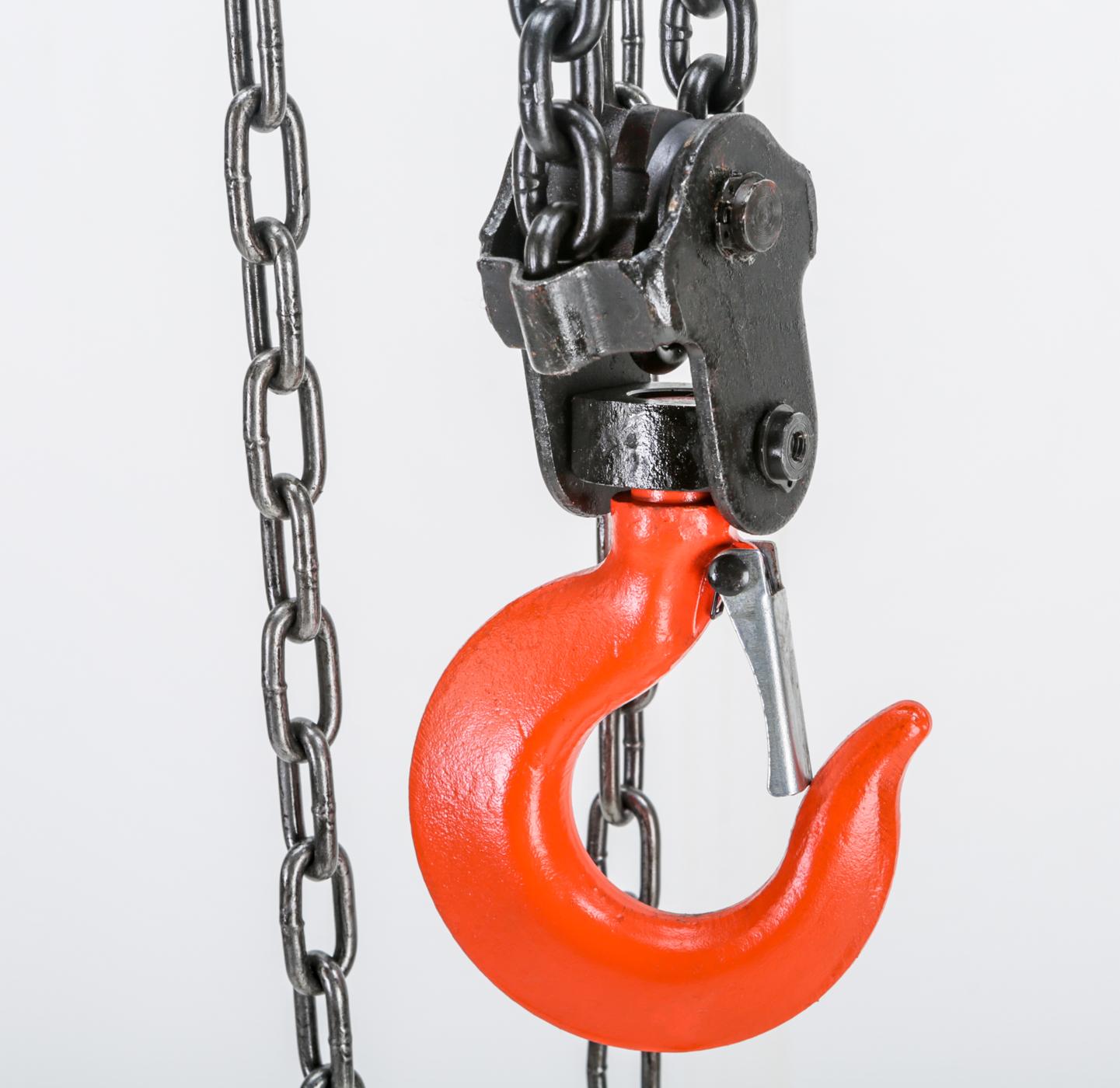 Shop Fox D4045 Chain Hoist / Hook / Block, 1 Ton Home