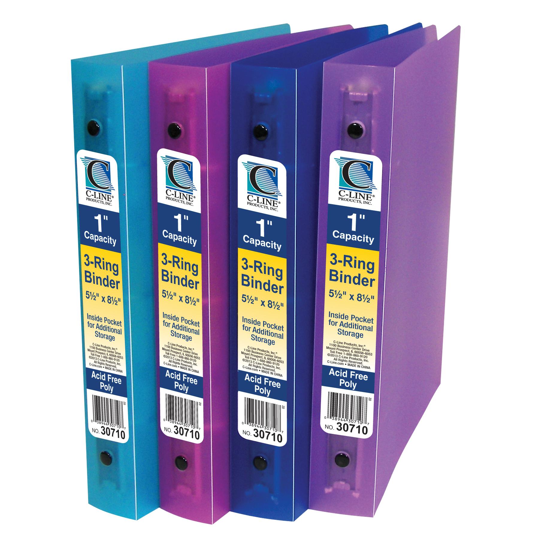 CLine Mini Binder Starter Kit, Includes Binder, Index