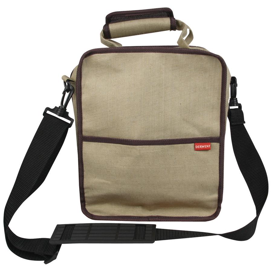 Derwent Pencil Case, Canvas CarryAll Bag Pencil Holder