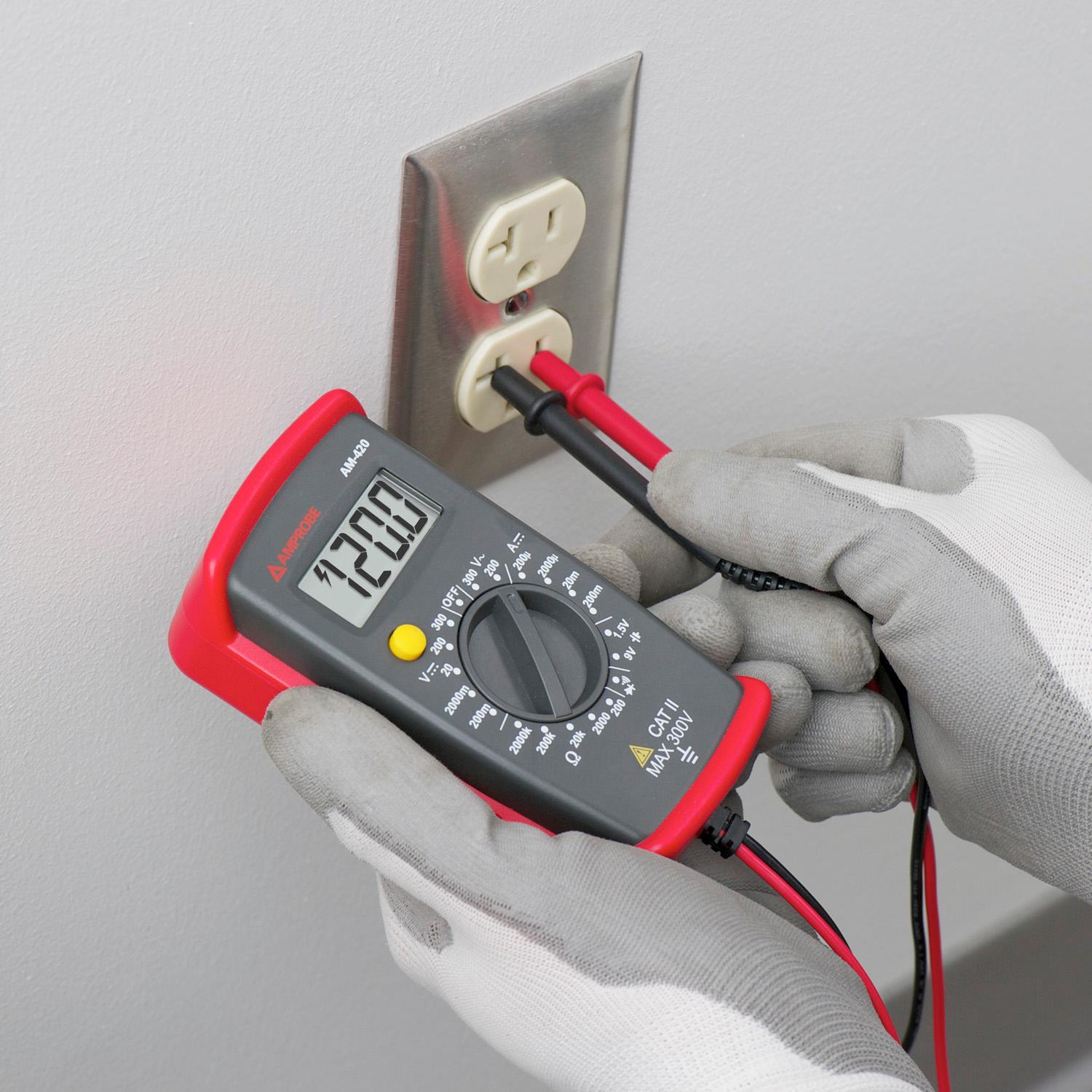 How To Test Wall Outlet With Multimeter