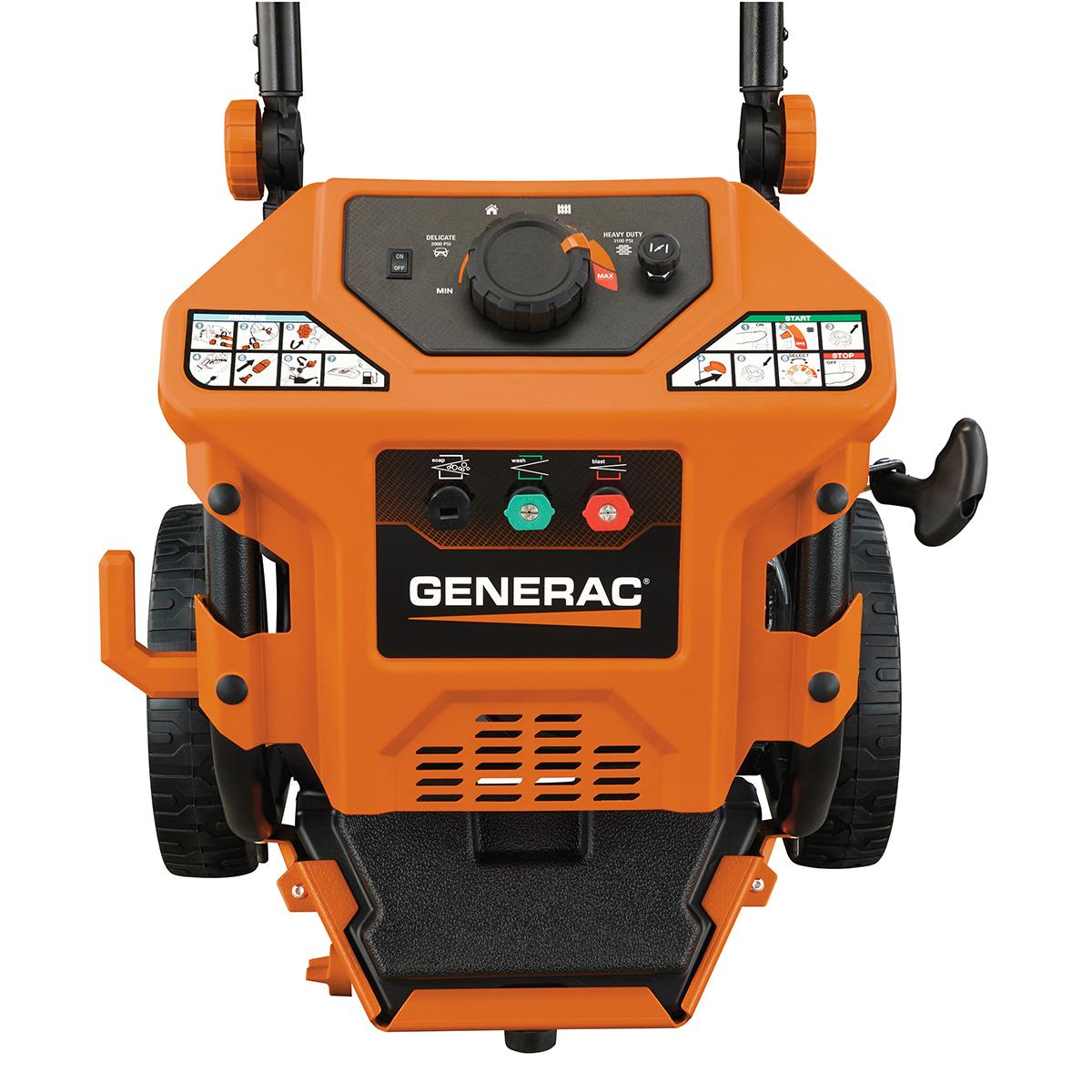 Generac 6414 OneWash 2, 0003, 000 PSI 2.8GPM 4In1