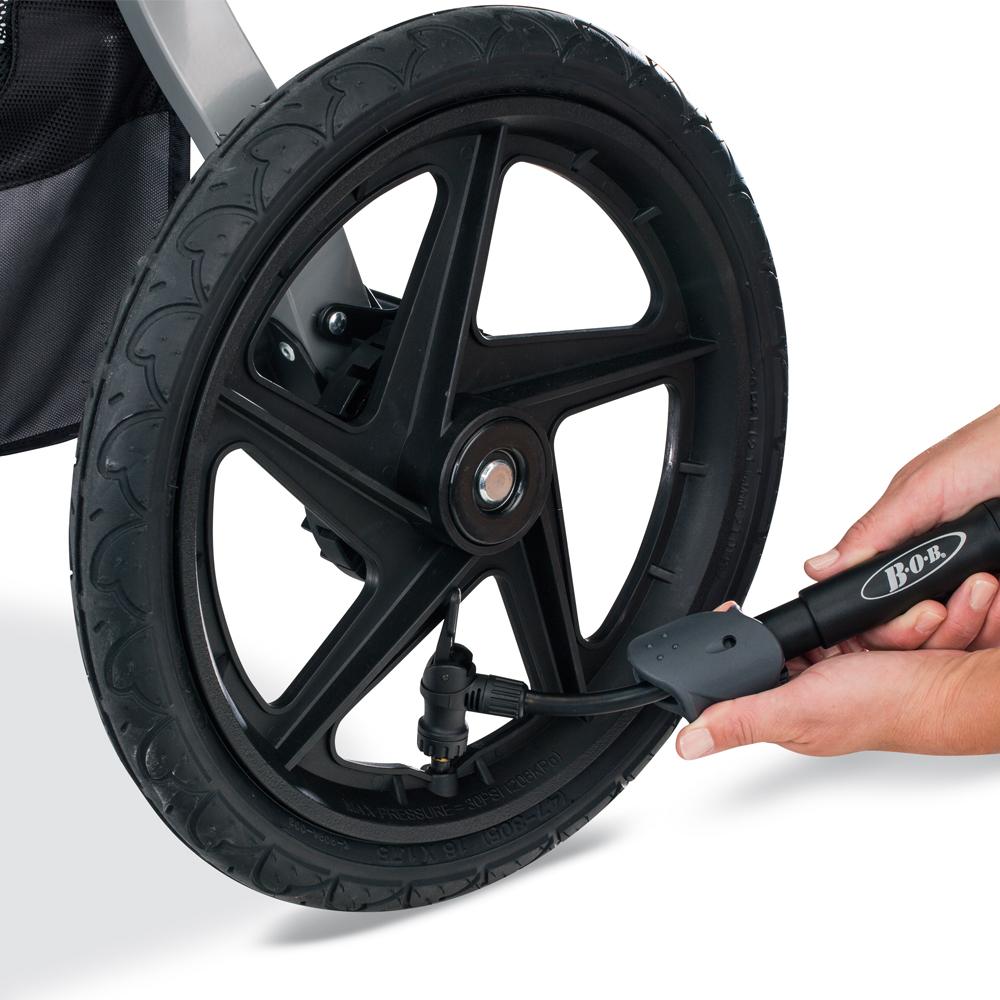 BOB 2016 Revolution FLEX Duallie Jogging Stroller, Black