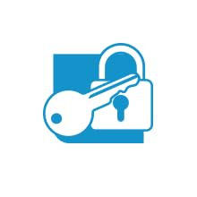 Encrypt and protect your data at the highest possible level icon