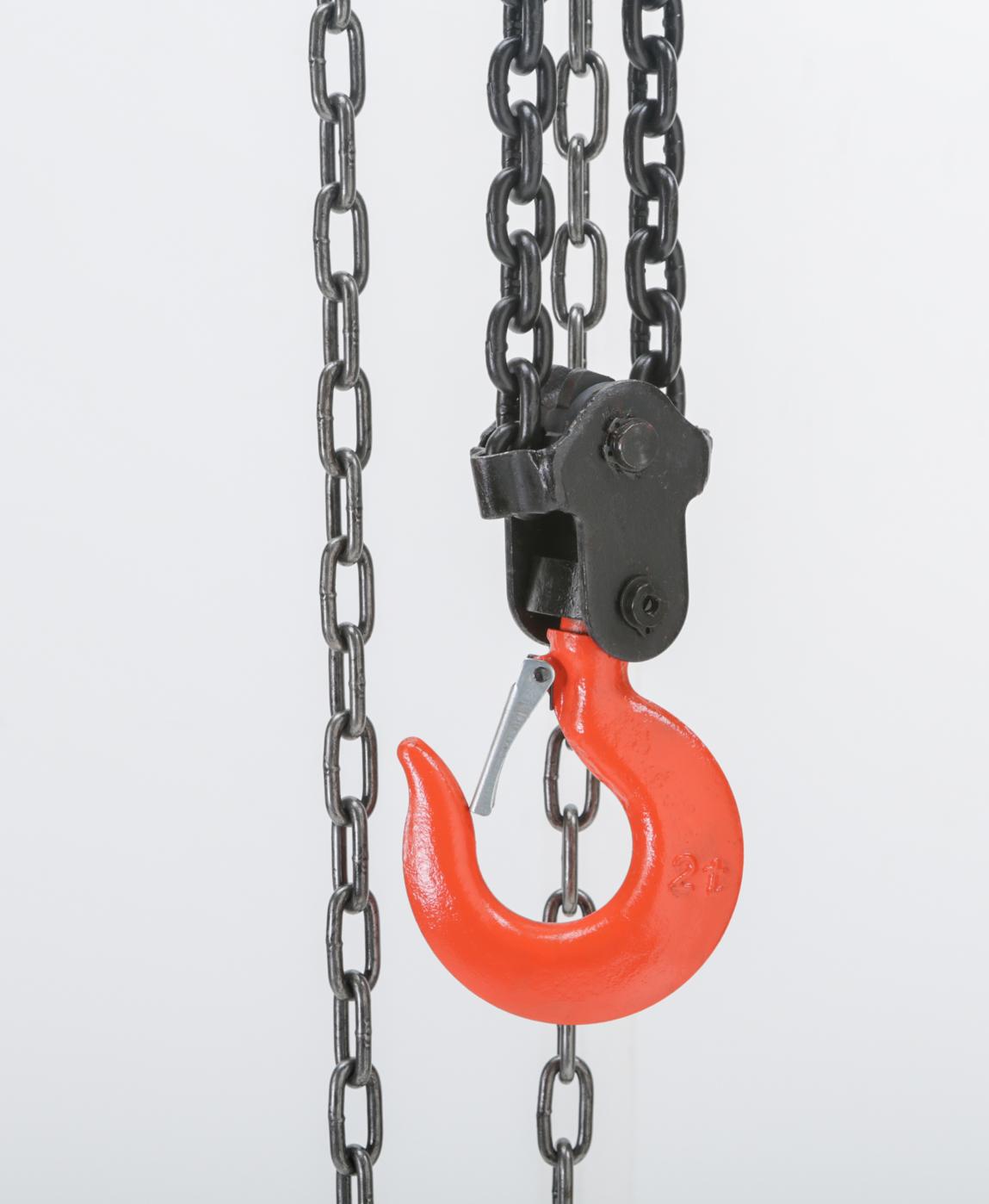 Shop Fox D4035 Chain Hoist / Hook / Block, 2 Ton Pulley Hoists