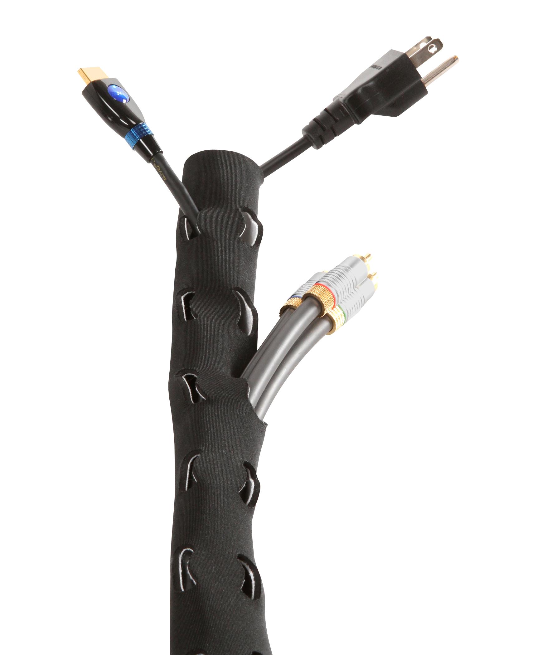 OmniMount OECMS Neoprene Cable Management Black/White