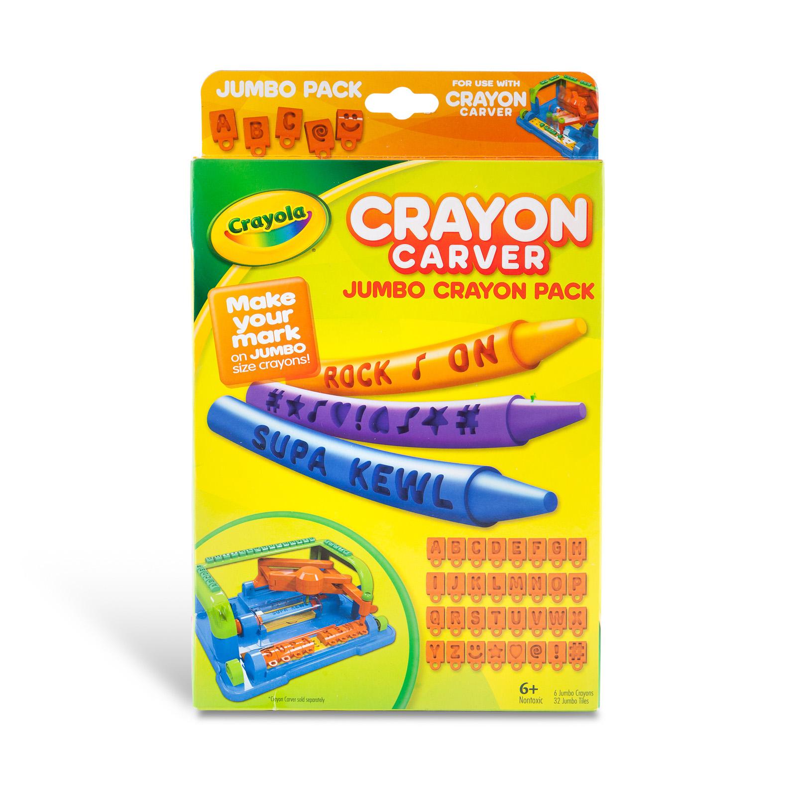 Crayola Crayon Carver, Jumbo Expansion Pack Toys & Games