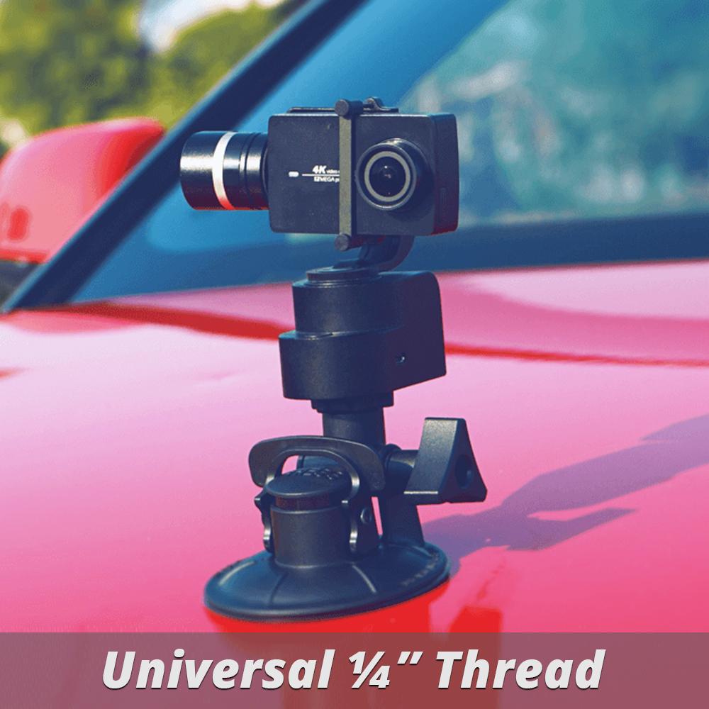 YI 4K Action Camera Bundled 3Axis Gimbal Stabilizer Selfie Stick Bluetooth Remote