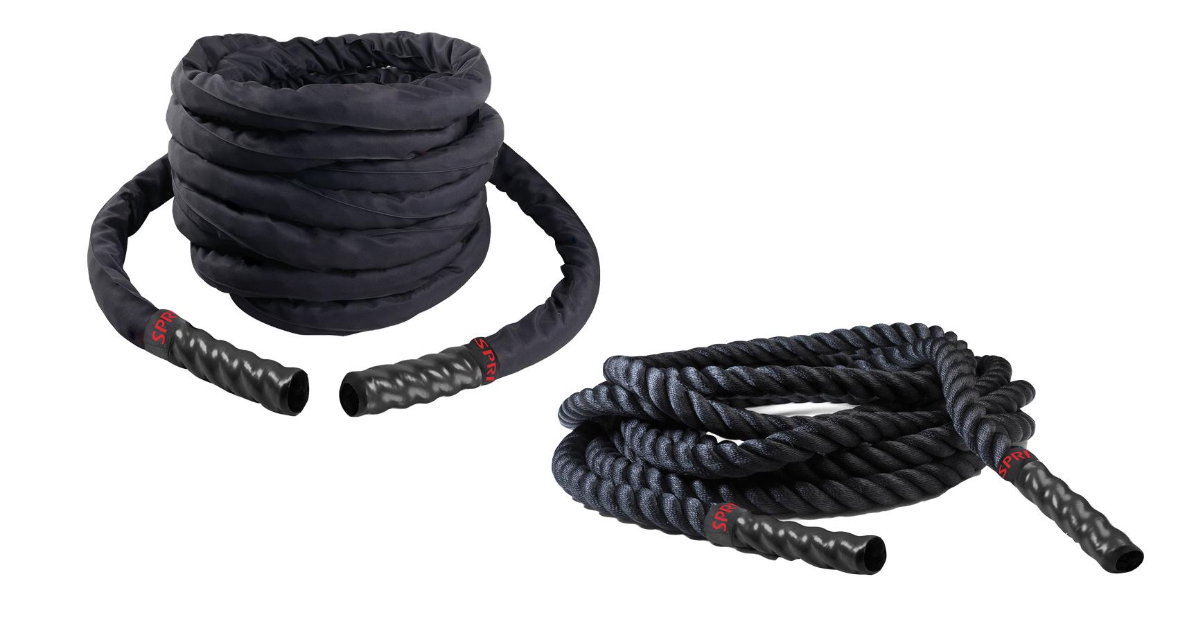 SPRI Covered Heavy Conditioning Rope, 40Feet Sports