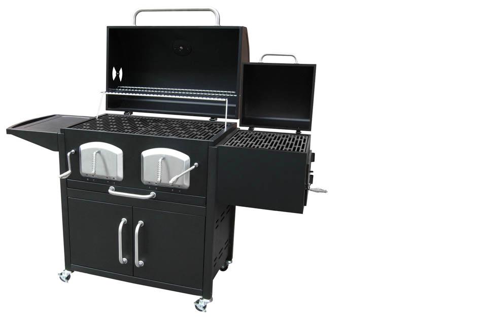 Landmann 591320 Smoky Mountain Bravo Premium Charcoal