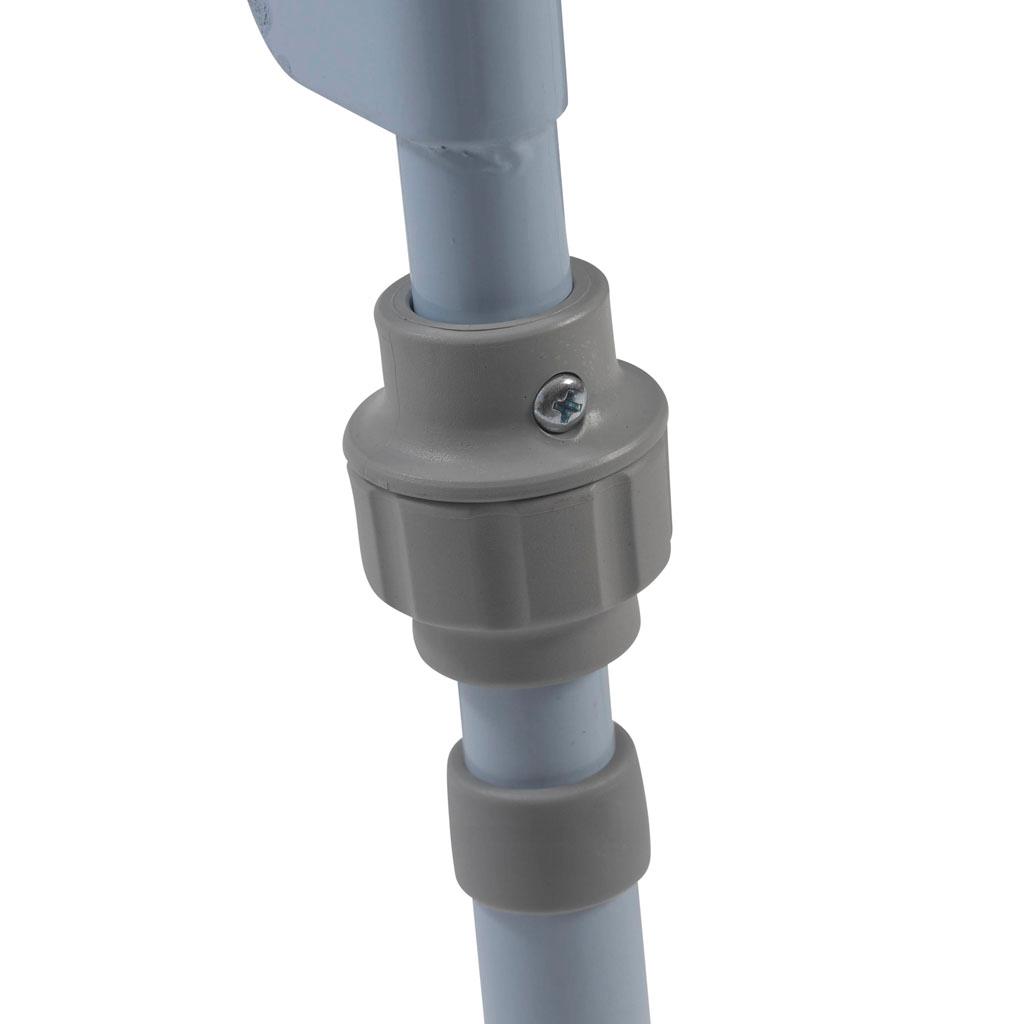 Drive Medical Folding Bedside Commode Seat with Commode Bucket and Splash Guard