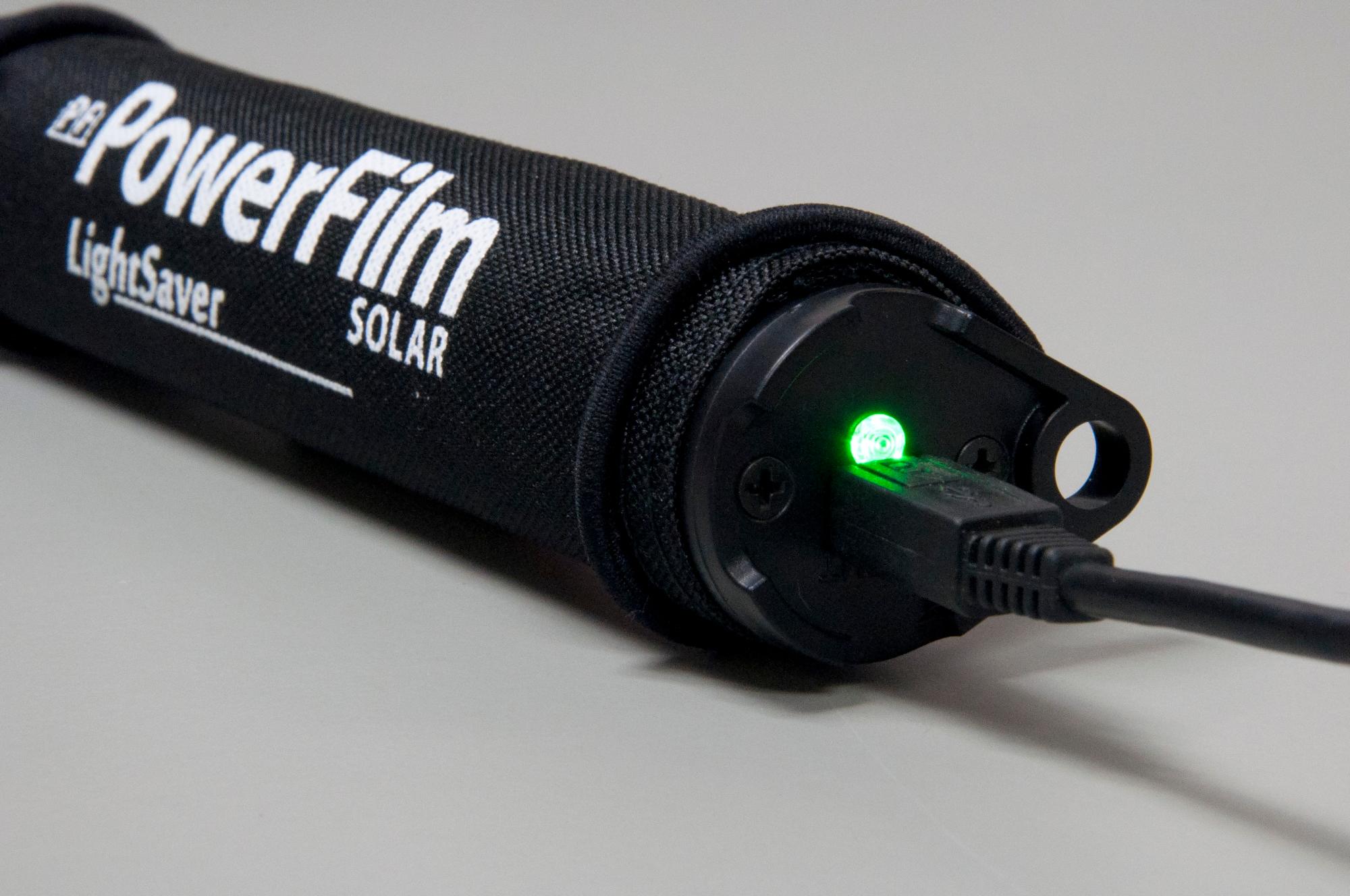 LightSaver USB Rollup Solar Charger Battery Bank Cell