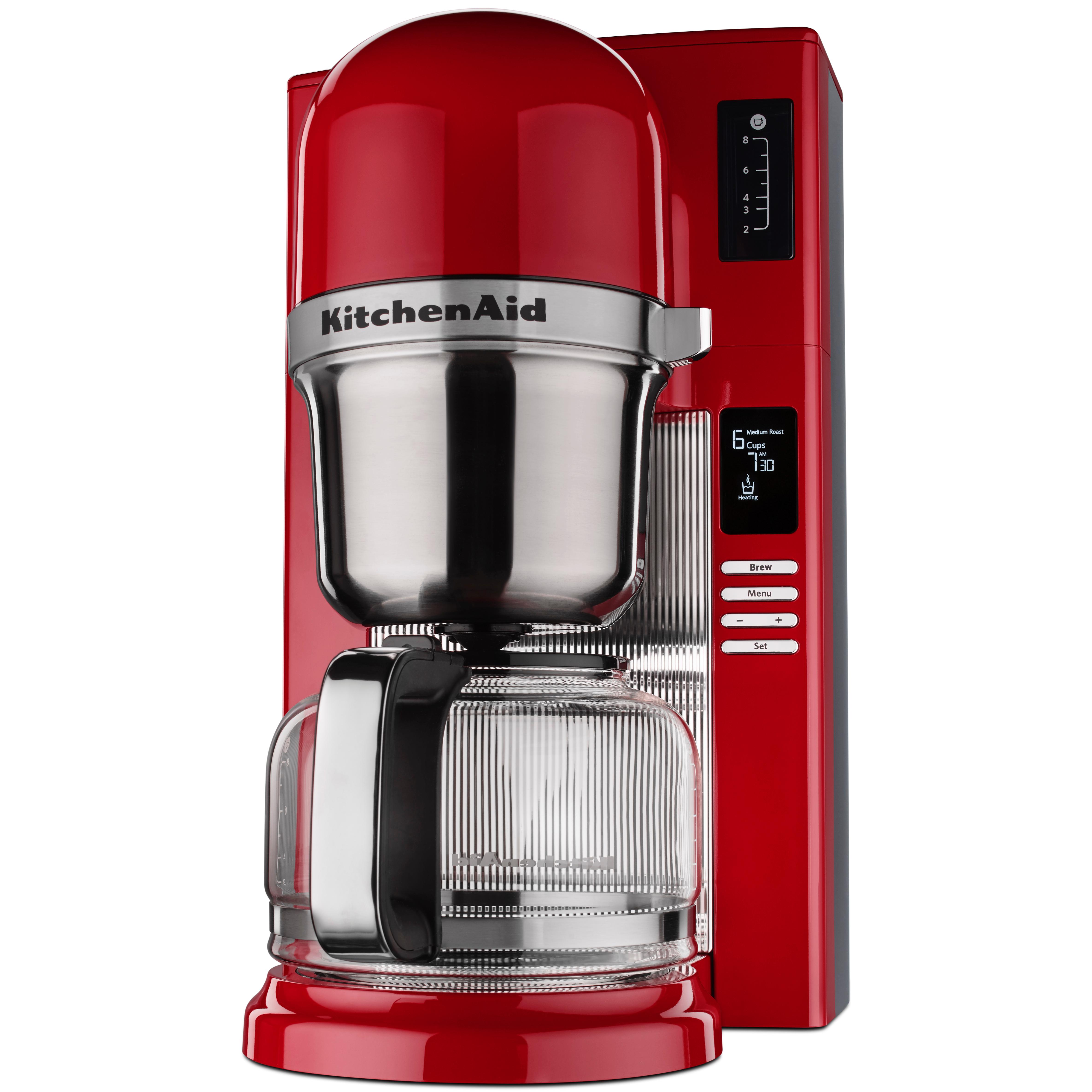KitchenAid KCM0802ER Pour Over Coffee Brewer, Empire Red