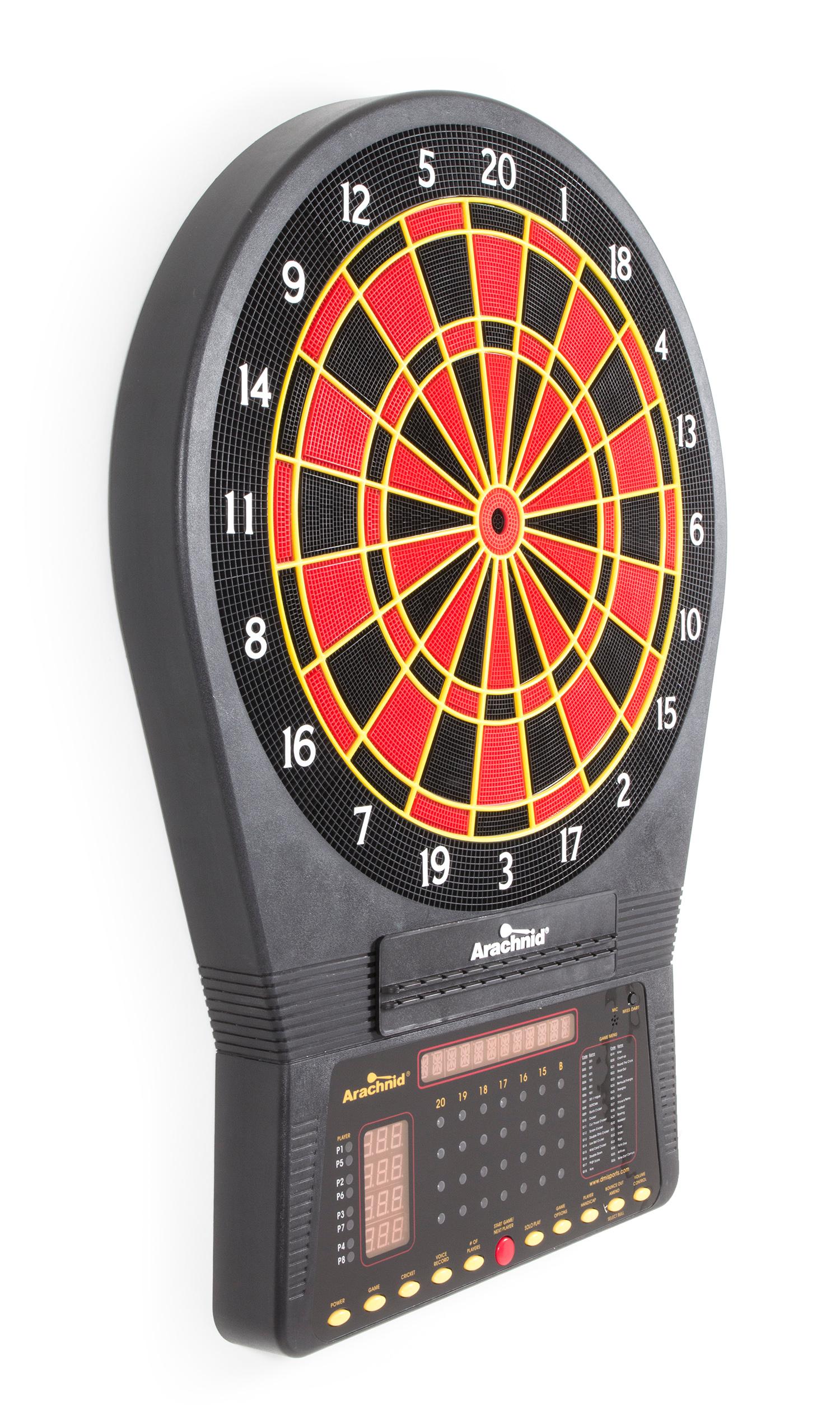 Arachnid Cricket Pro 750 Electronic Dartboard Features 36