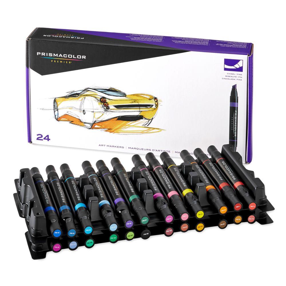 Prismacolor 3721 Premier DoubleEnded Art Markers, Fine