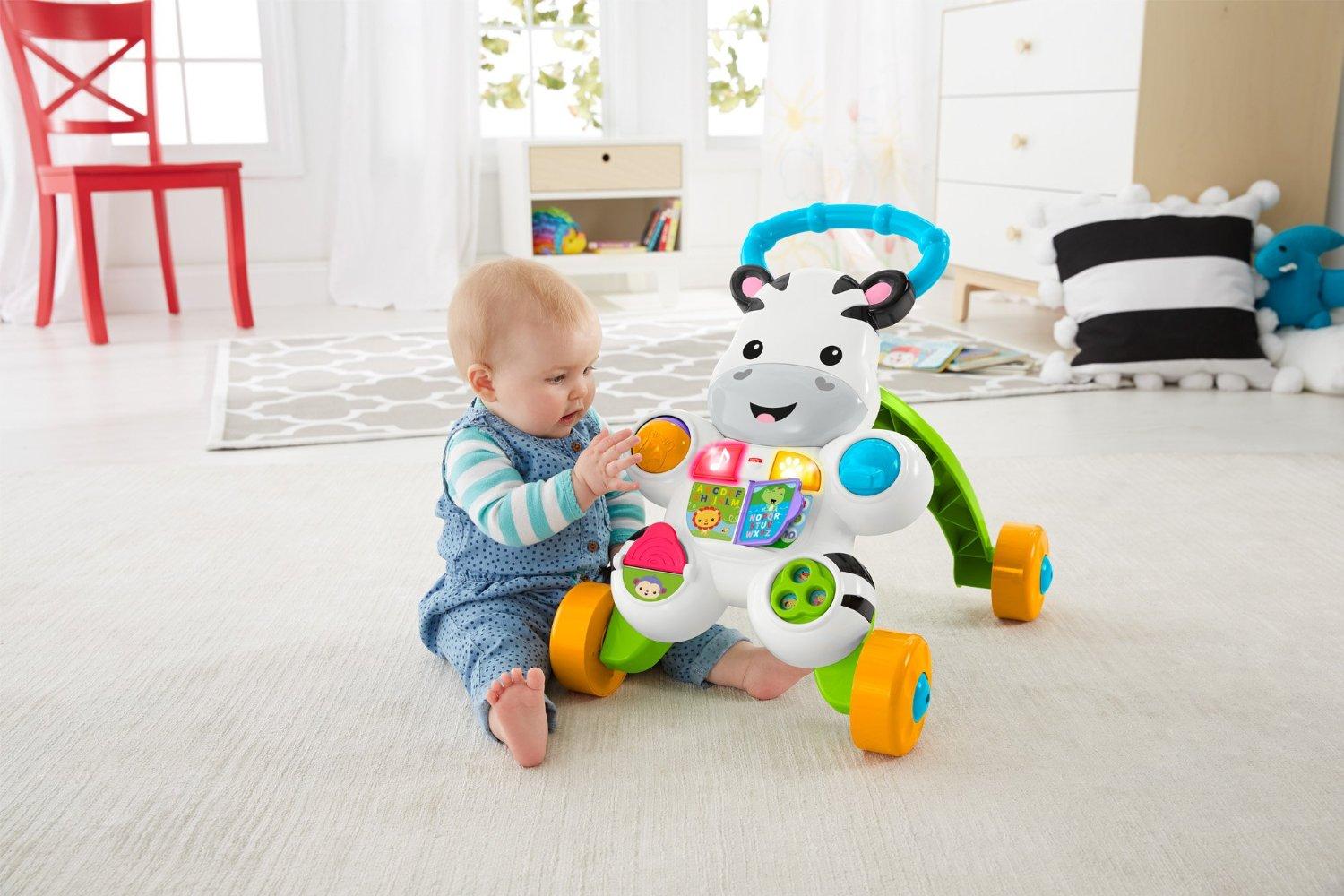 FisherPrice Learn with Me Zebra Walker Toys & Games