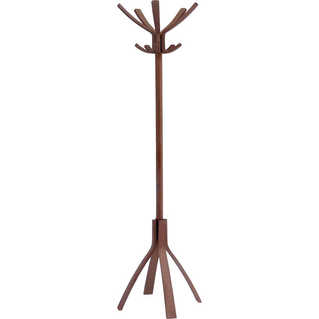 Alba Festival Floor Coat Stand with 5 Rounded Coat Pegs, Green (PMFESTY2V) Kitchen