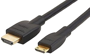 Amazon.com:    AmazonBasics High-Speed Mini-HDMI to HDMI