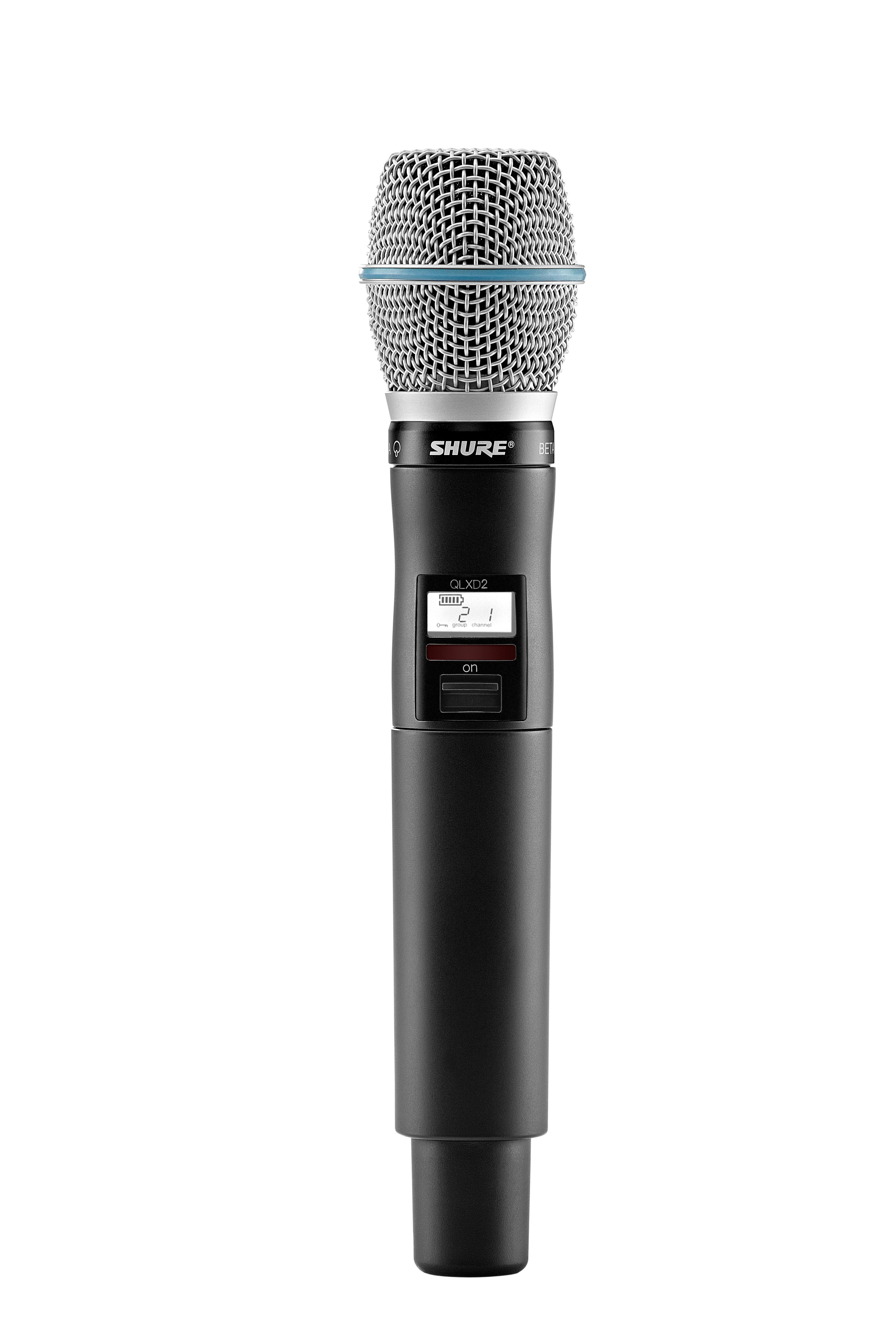 Shure QLXD24/B87A Handheld Wireless System with BETA 87A