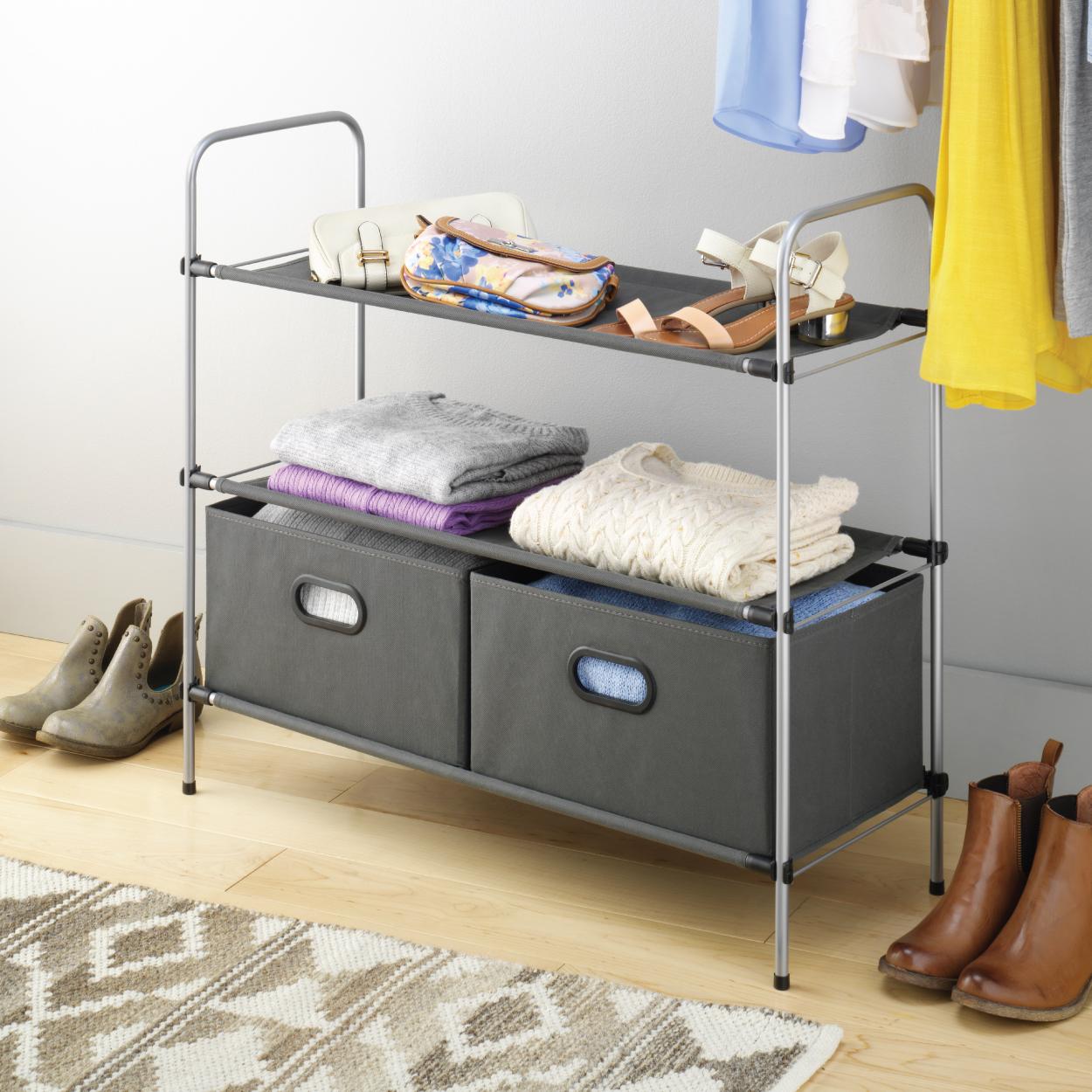 Whitmor Closet Shelves & Drawers Home & Kitchen