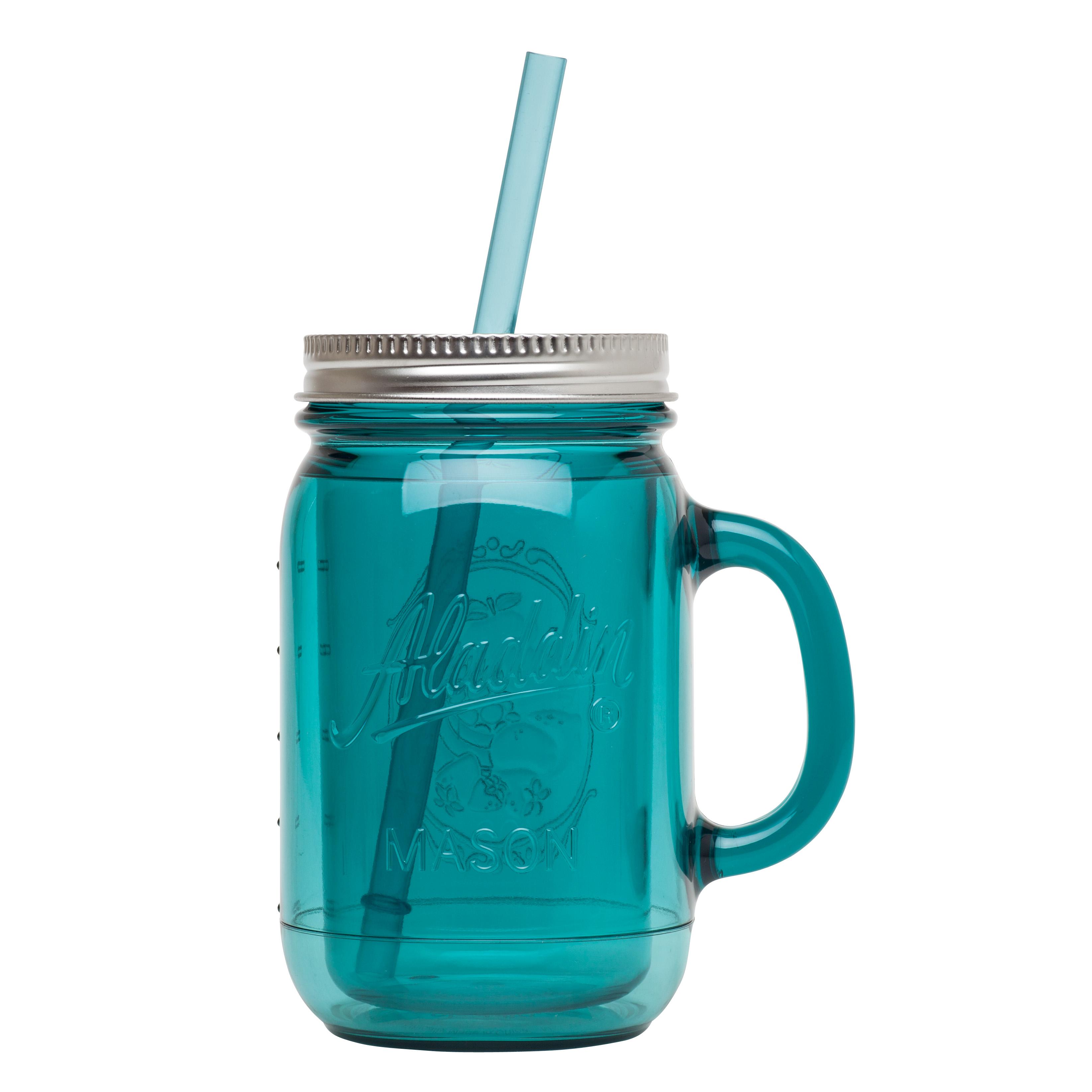 Aladdin Original Insulated Mason Tumbler 20oz, Sea Kitchen