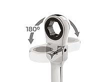 stubby wrench, stubby ratcheting wrench, ratcheting wrench, TEKTON, combination wrench, wrench