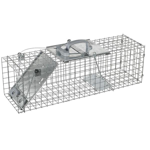 Havahart 1083 Easy Set OneDoor Cage Trap for Squirrels and Small Rabbits Home