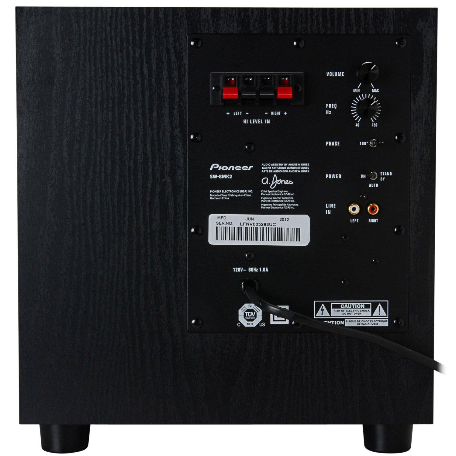 Pioneer SPPK52FS Andrew Jones 5.1 Home Theater Speaker