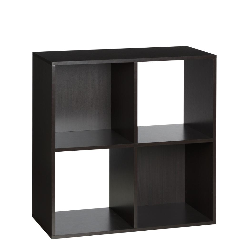 OneSpace 4Cube Organizer, Espresso Home & Kitchen