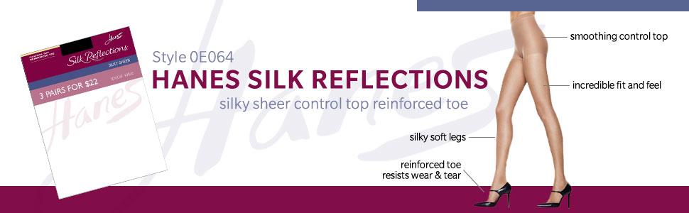 Hanes Silk Reflections Women's Silky 