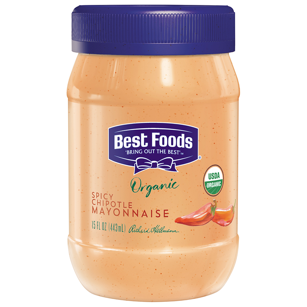 Best Foods Spicy Chipotle Organic Mayonnaise Spread, 15 oz