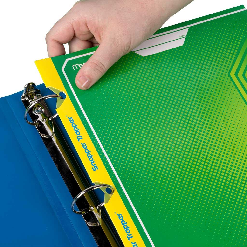 Mead Trapper Keeper Snapper Trapper 2Pocket Portfolio