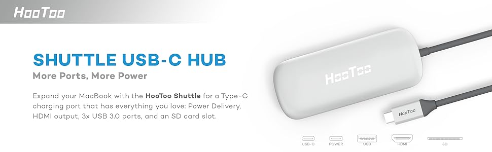 usb type c hub charging charge pd powered hdmi 4k sd card reader usb 3.1 macbook