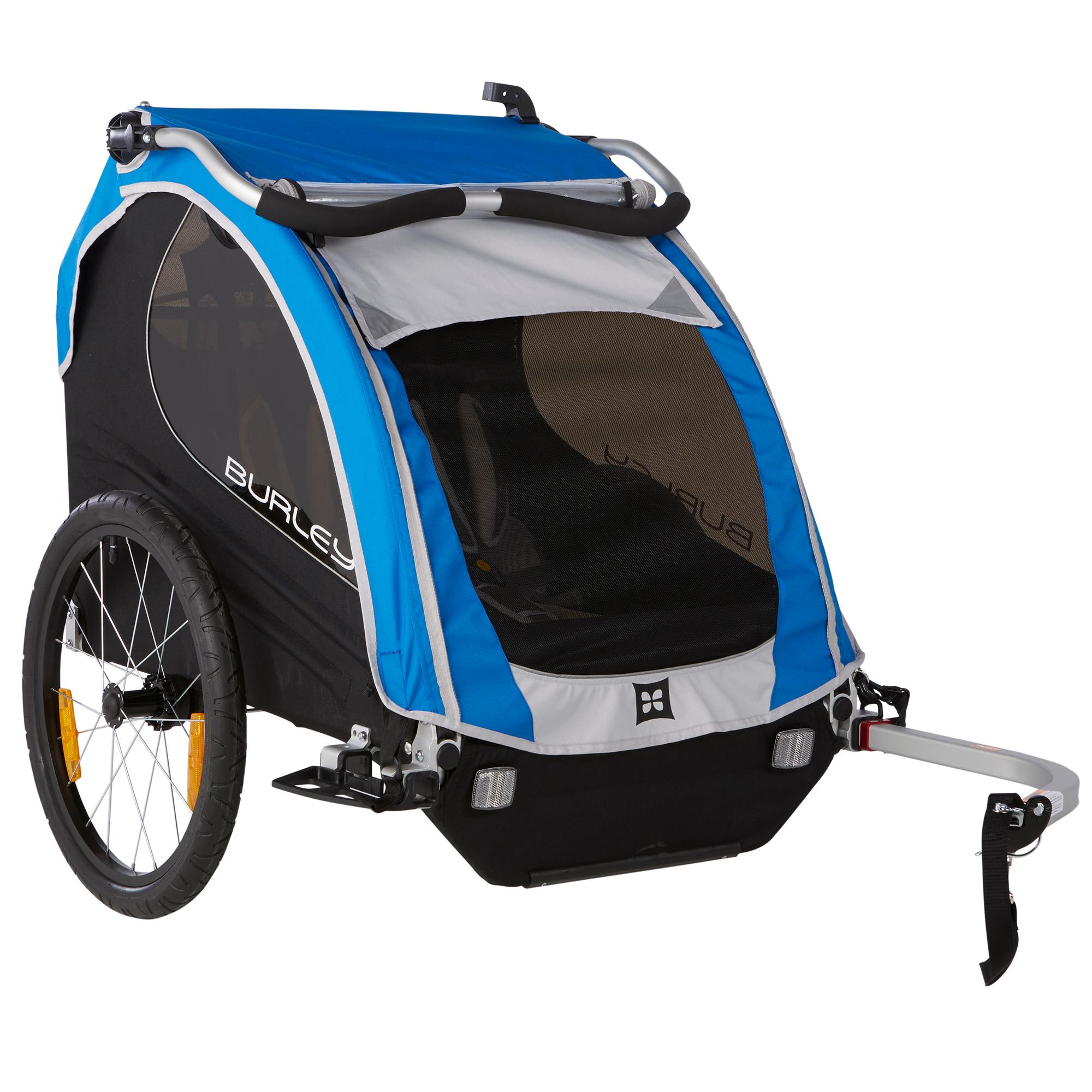 Burley Design Encore Child Bike Trailer, Blue Sports