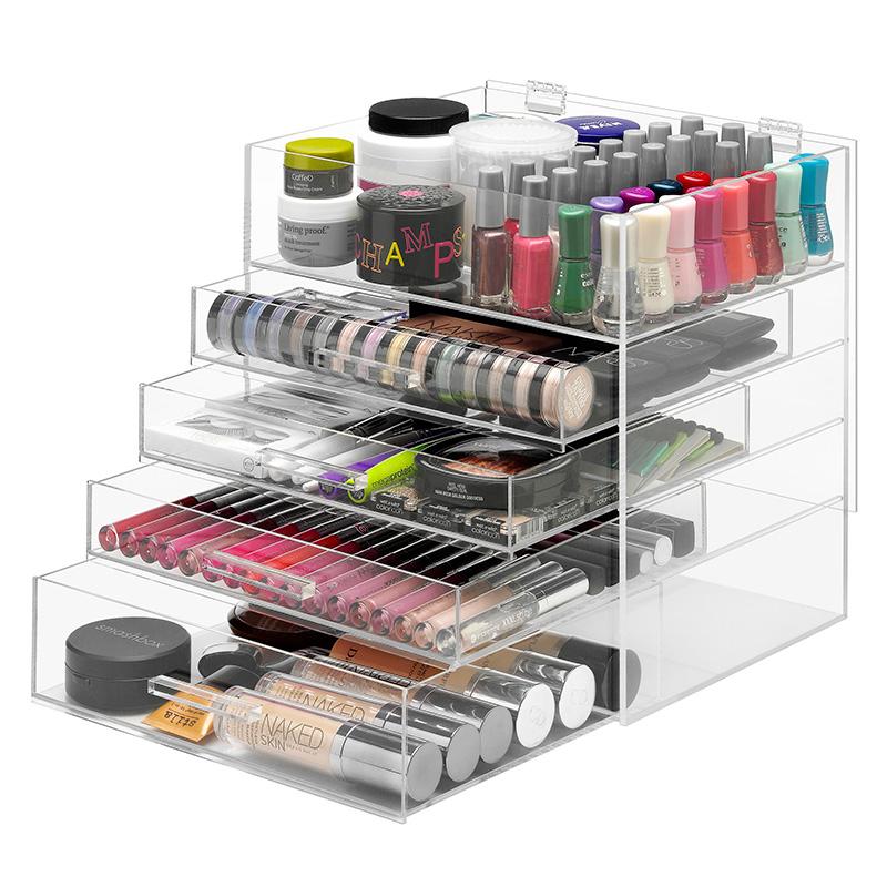 Whitmor ExtraLarge Cosmetic Organizer and Jewelry Storage