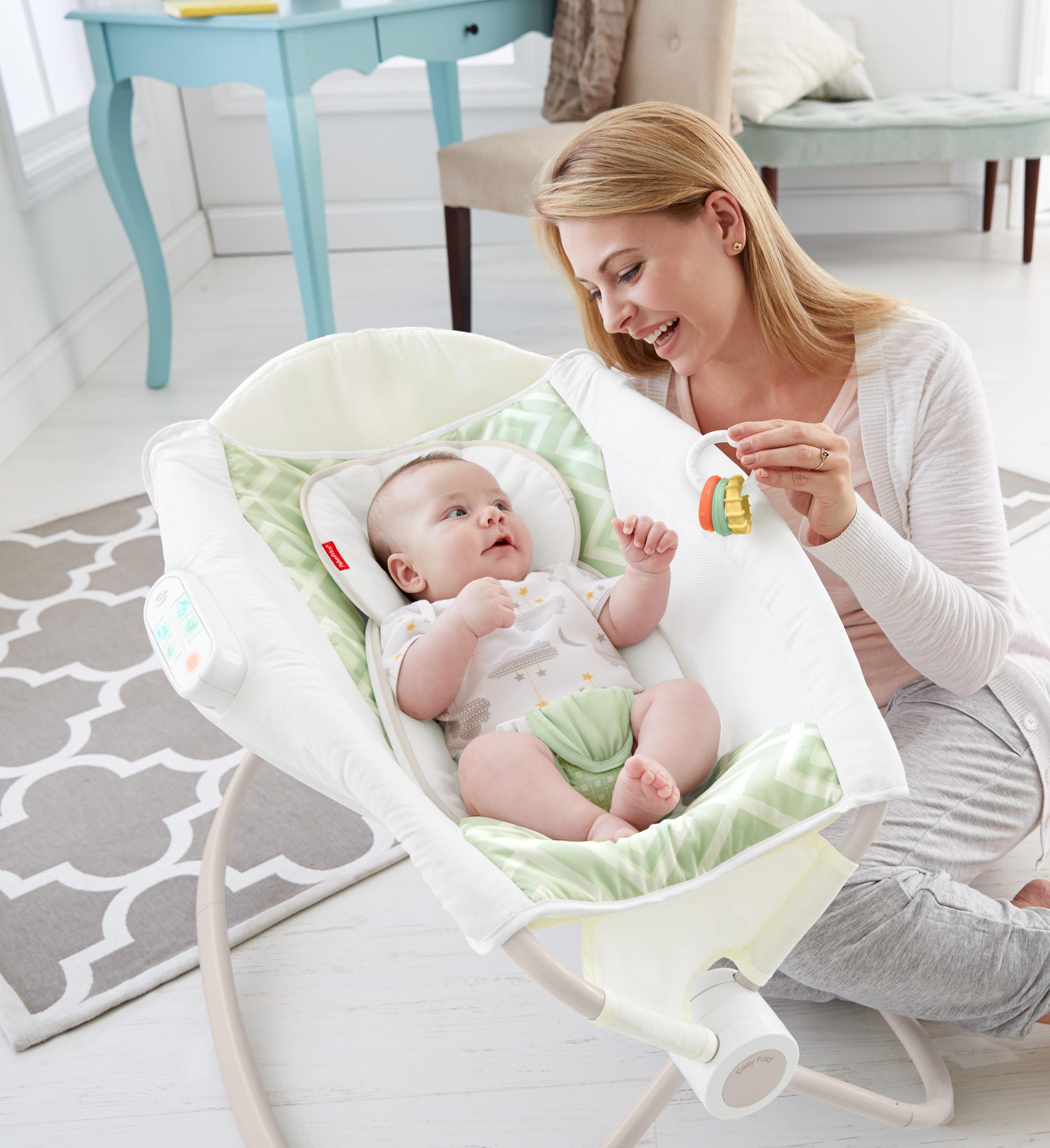 FisherPrice Deluxe Auto Rock 'n Play Sleeper with Smart