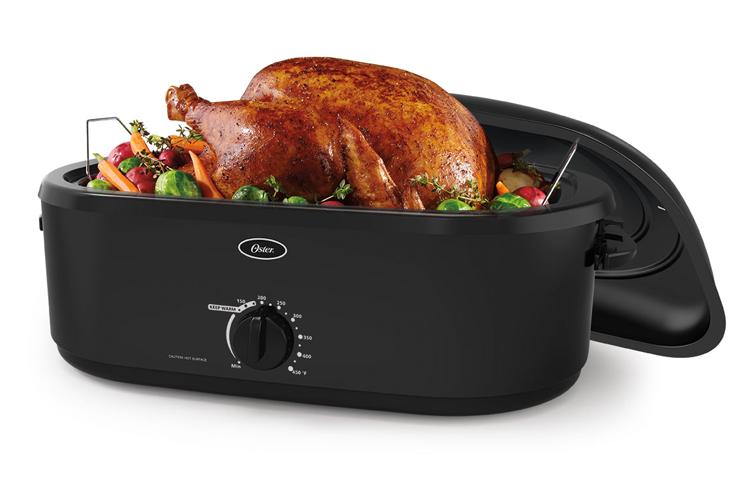 Oster Roaster Oven with SelfBasting Lid, 18 Quart, Black