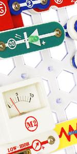 Amazon.com: Snap Circuits Snaptricity Electronics Discovery Kit: Toys