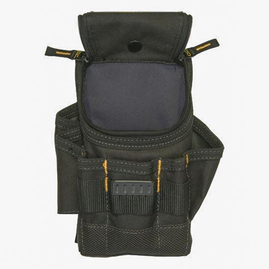 CLC Custom Leathercraft 1523 Ziptop Utility Pouch, Small Tool Pouches