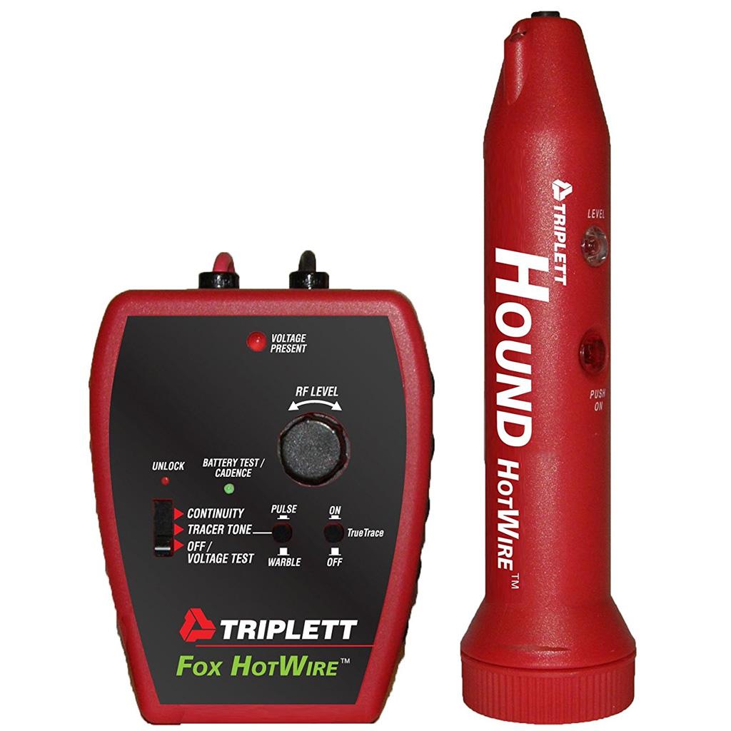 Triplett Fox & Hound HotWire 3388 Live Wire Circuit Tracing Kit with
