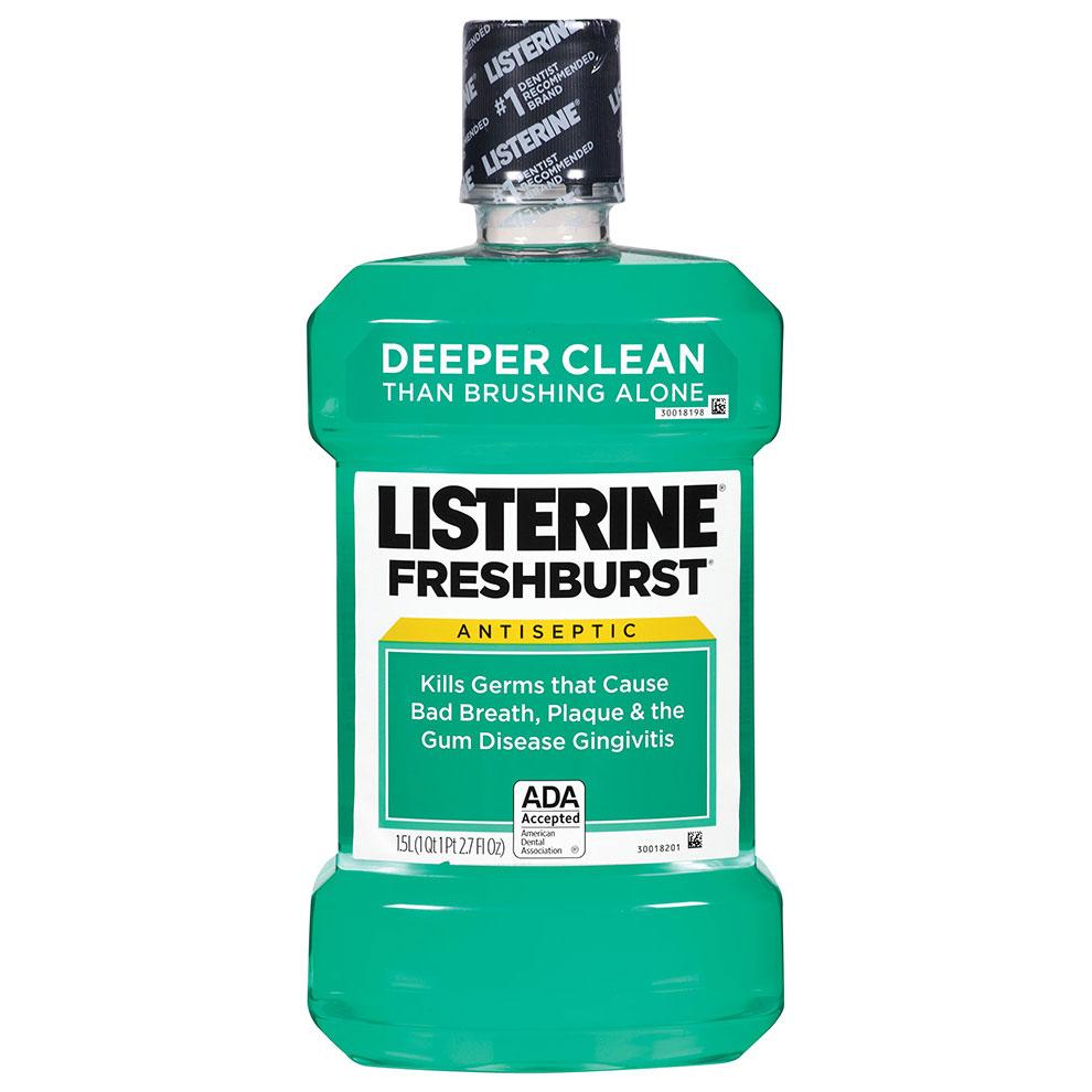 Listerine Antiseptic Mouthwash, Freshburst 1.5 Liter Beauty