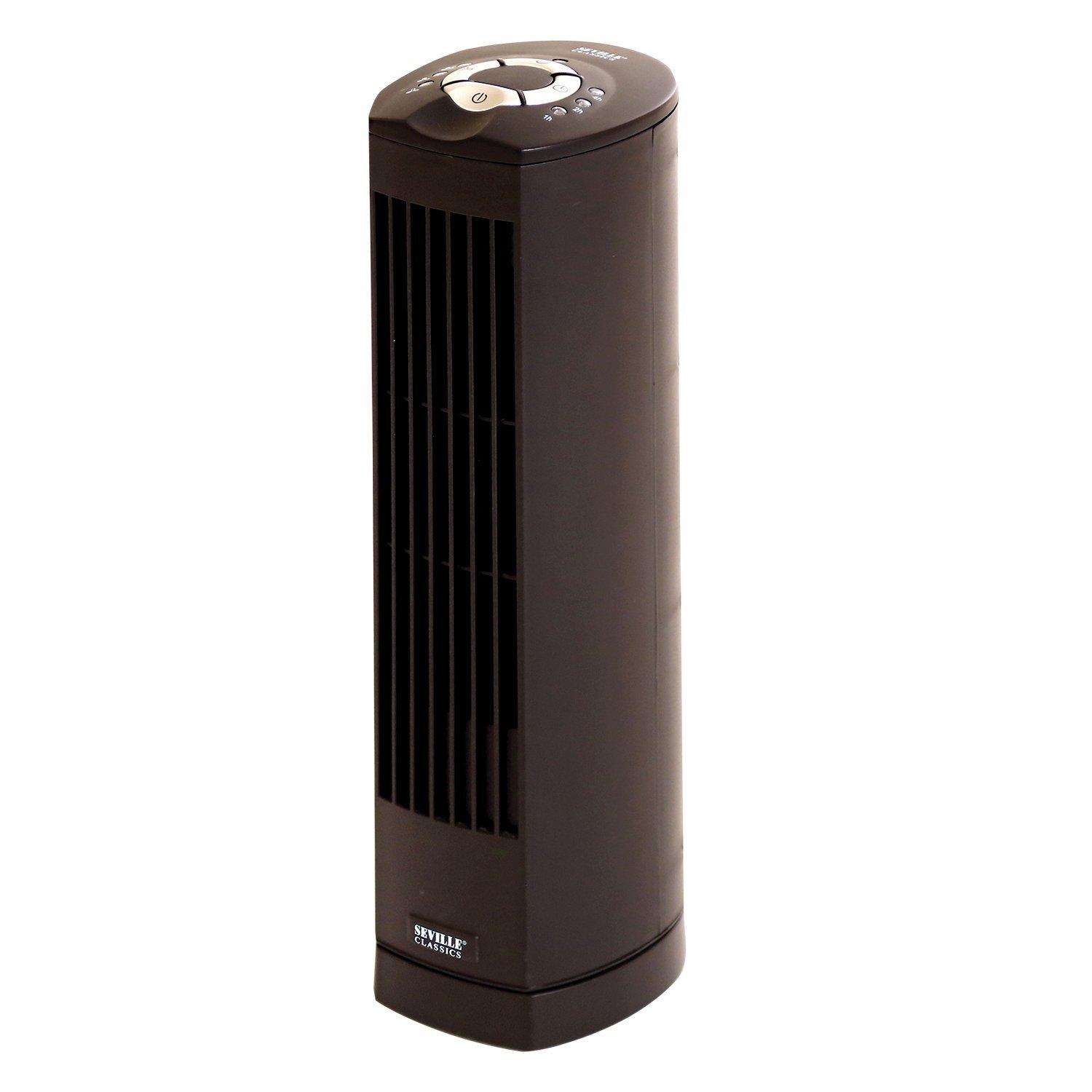 Seville Classics Ultra Slimline Tower Fan Combo Pack Home