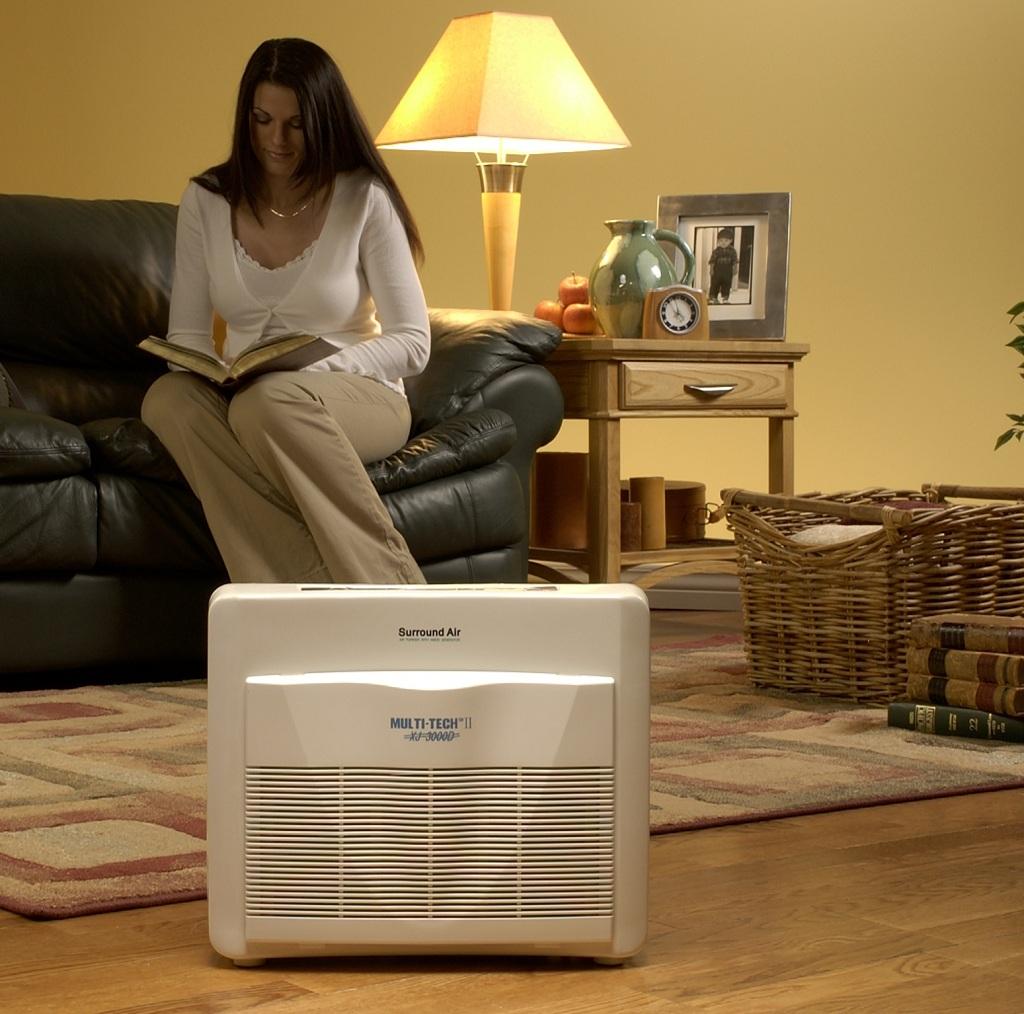 Surround Air Multi Tech II XJ3000D Air Purifier with HEPA