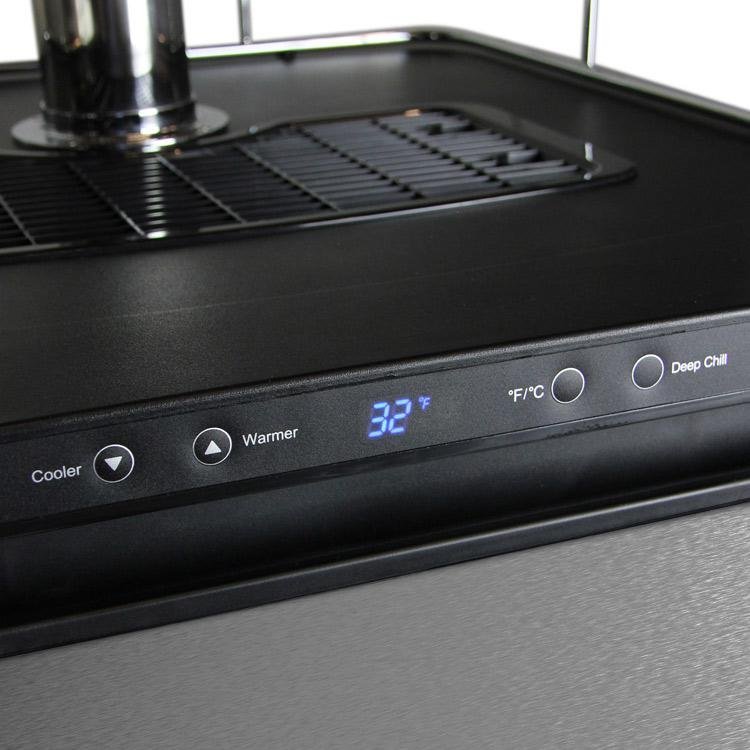 Kegco K309SS1 Full Size Digital Kegerator Stainless