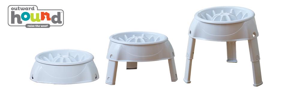 Amazon Com Outward Hound 51011 3in1 Up Feeder Elevated Raised