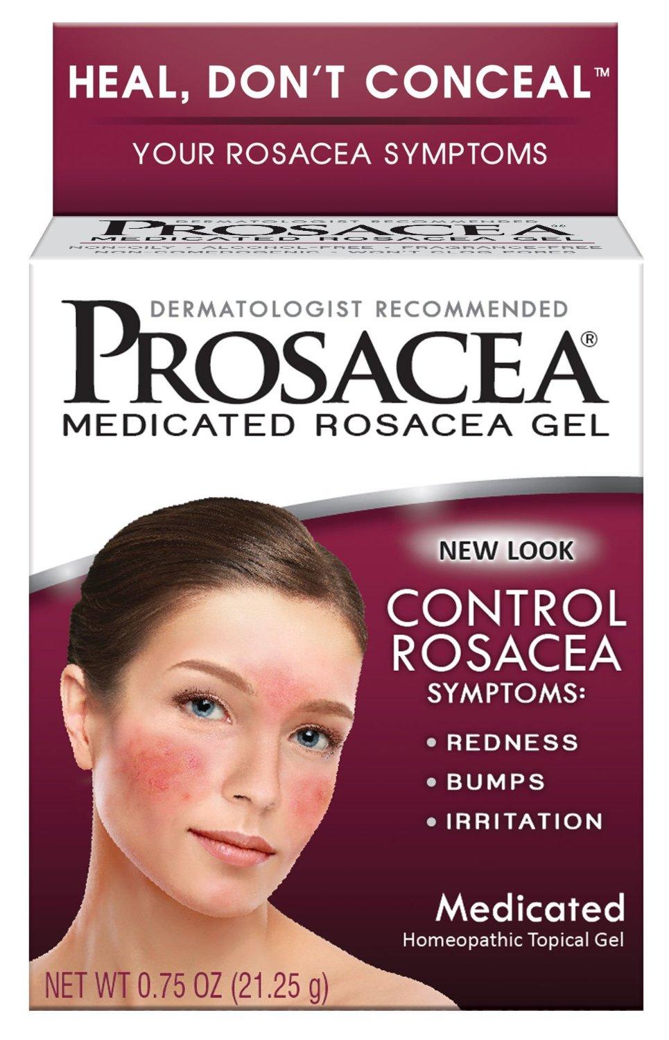 Prosacea Rosacea Treatment Gel, 0.75 Ounce Tubes (Pack of 2