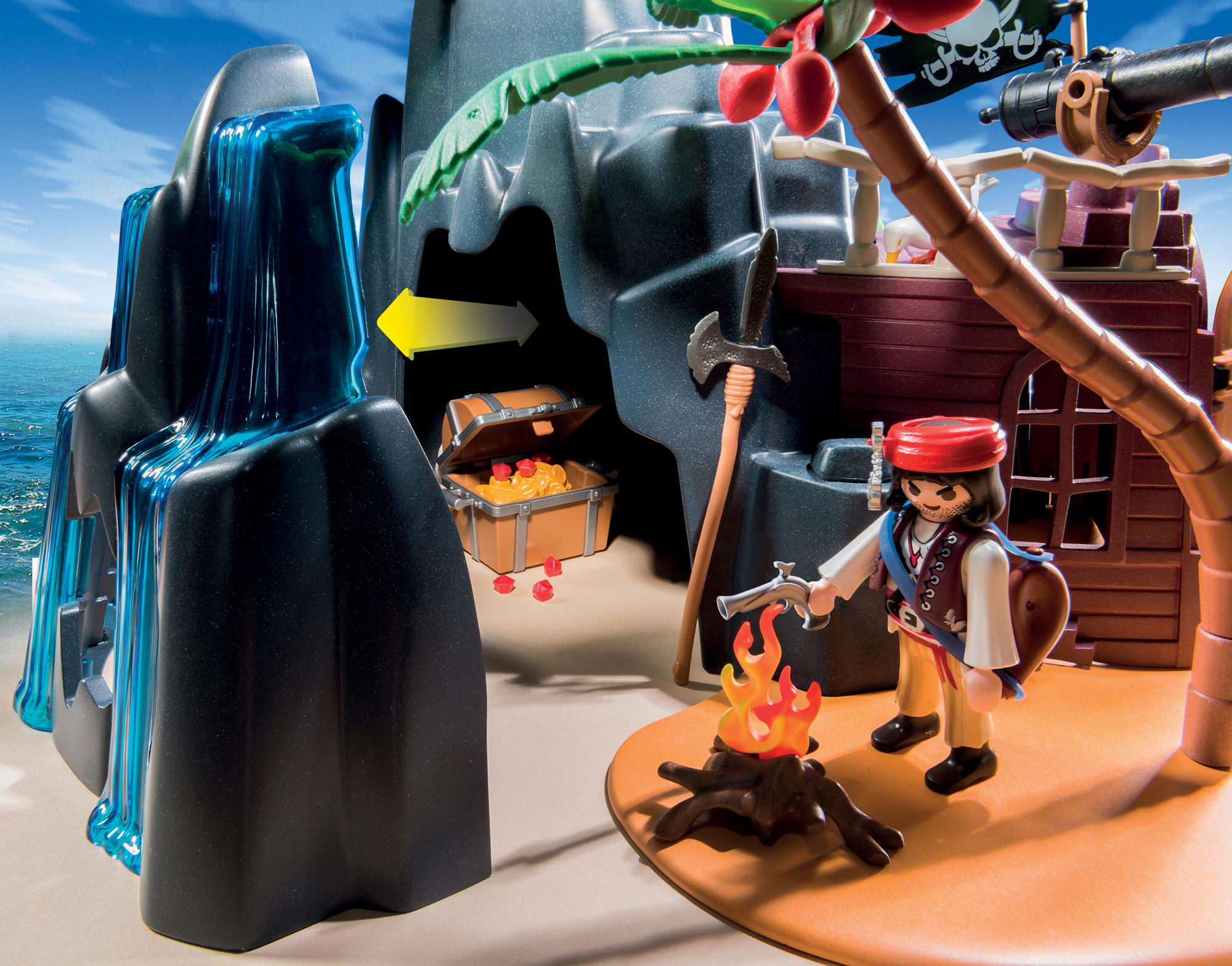 PLAYMOBIL® Pirate Treasure Island Toys & Games